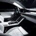 Premium AI Image | A minimalist car interior with sleek lines and ...